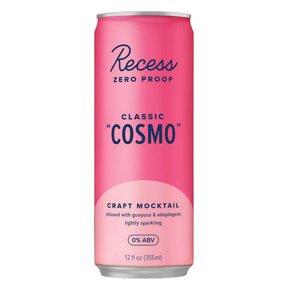 Recess Zero Proof Craft Mocktail - Classic Cosmo, 12 oz