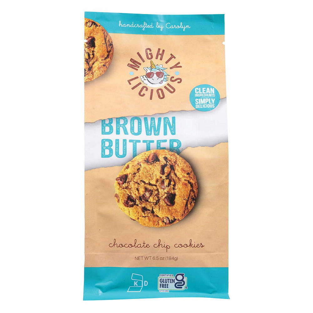 Mightylicious Brown Butter Chocolate Chip Cookies, 6.5 oz