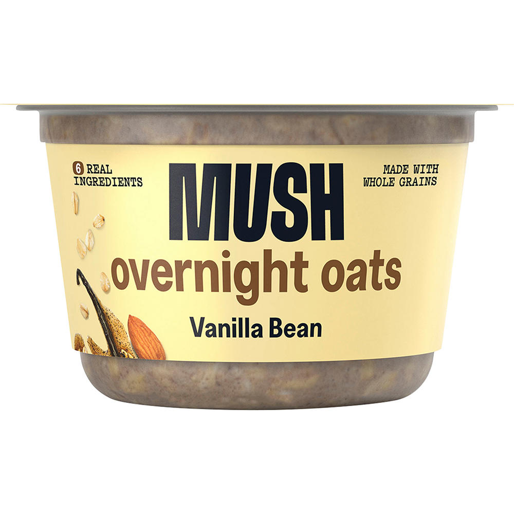 Mush Overnight Oats - Vanilla Bean, 5 oz