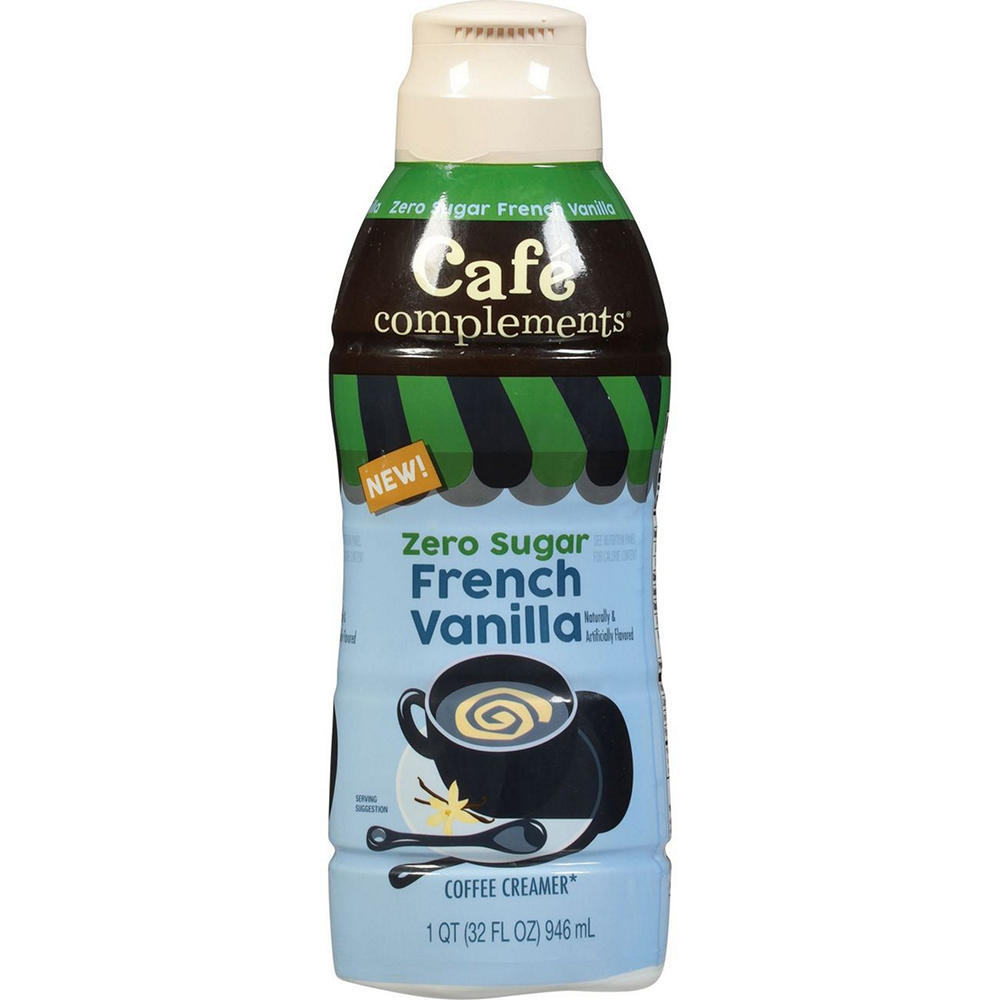 Cafe Complements Zero Sugar French Vanilla, 32 oz
