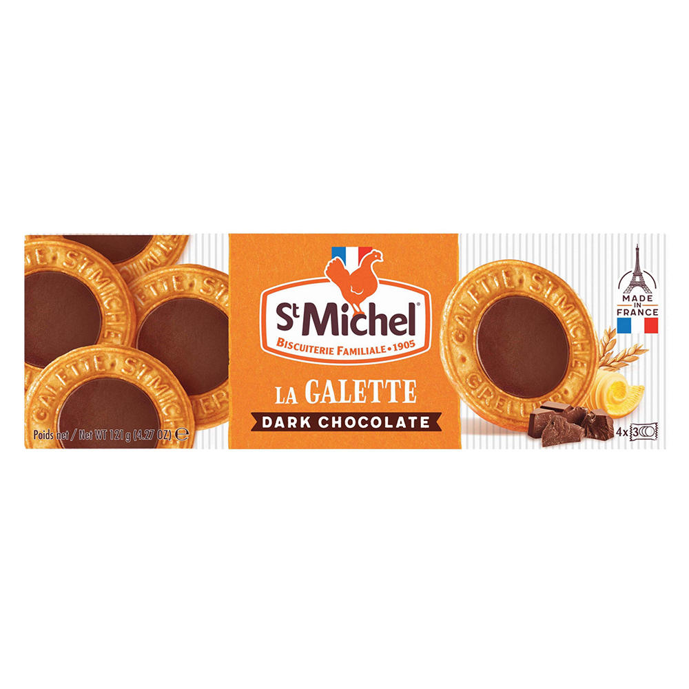 St Michel La Galette - Dark Chocolate, 4.27 oz