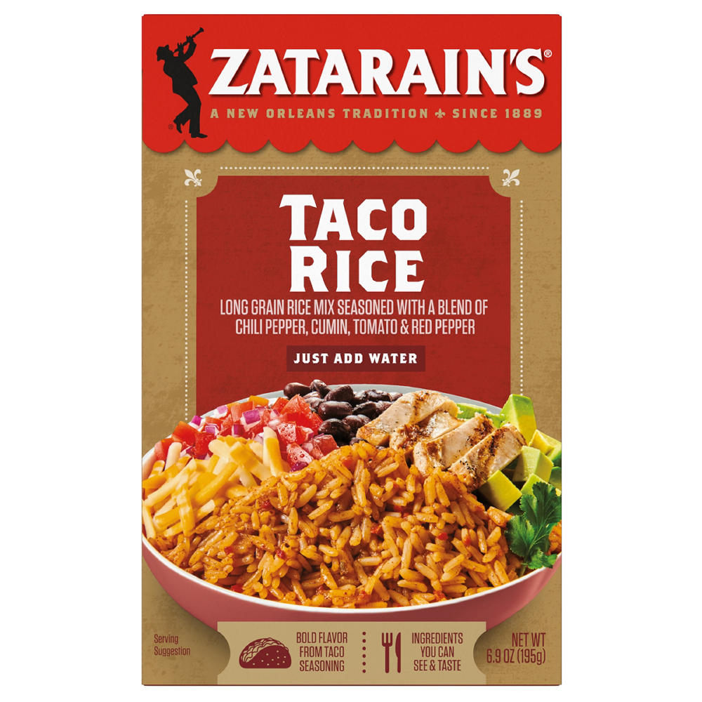Zatarain's Taco Rice Mix, 6.9 oz
