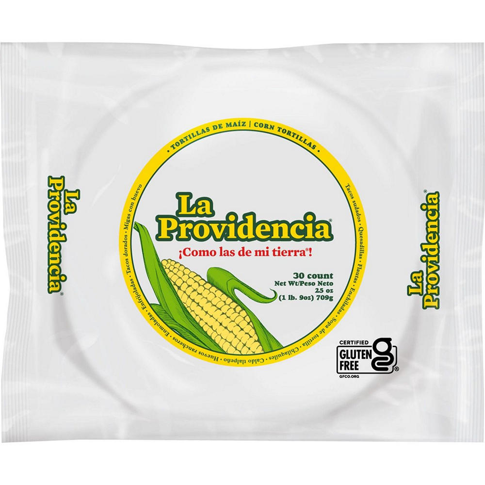 La Providencia Yellow Corn Tortillas, 30 ct