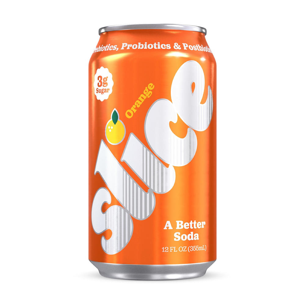 Slice Orange Healthy Soda, 12 oz.