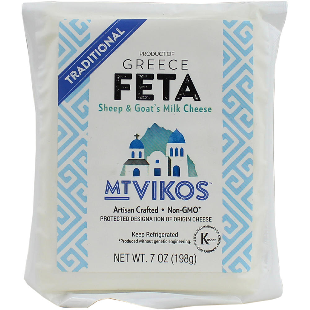 Mt. Vikos Greece Feta Cheese - Traditional, 7 oz