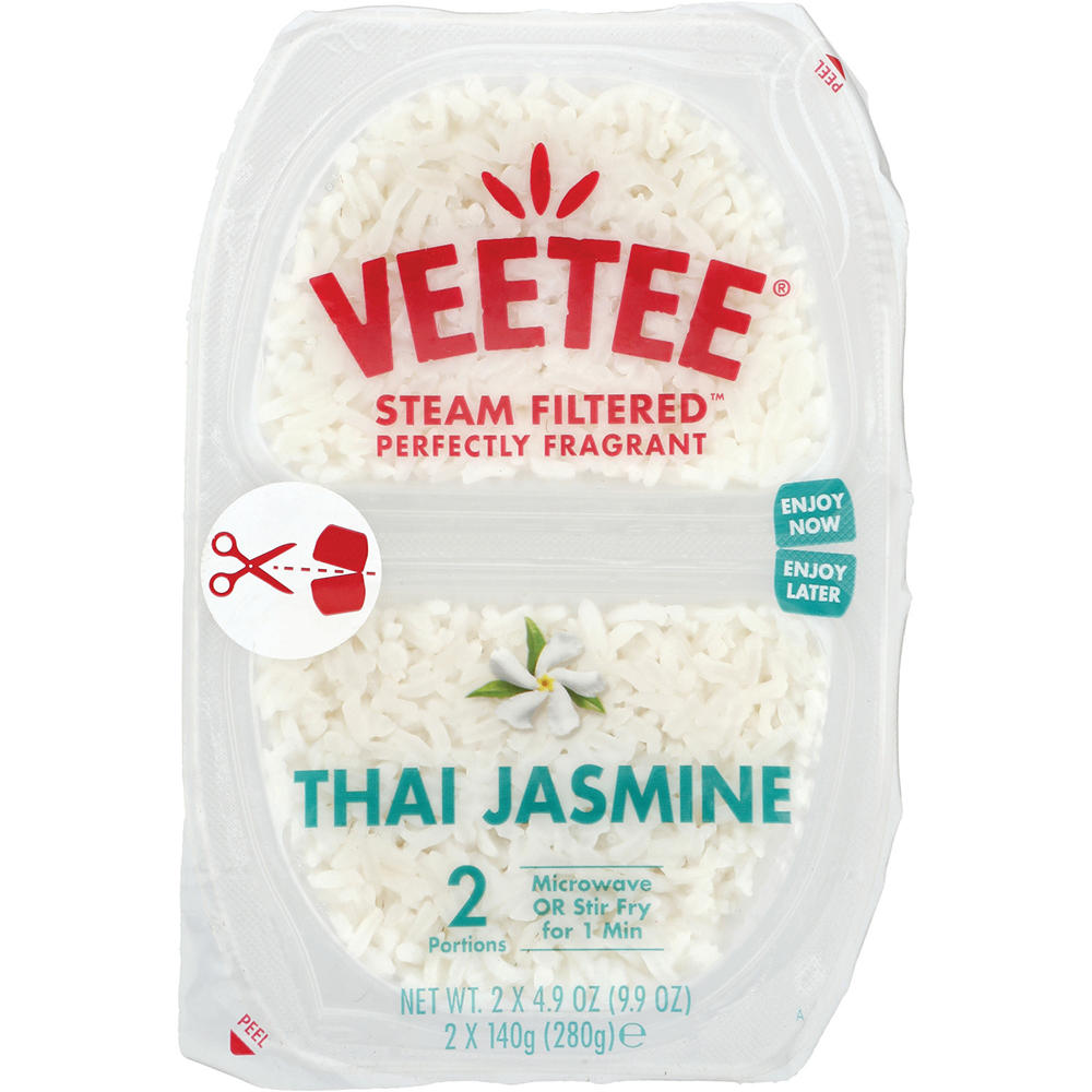 Veetee Thai Jasmine Duo Pot, 9.9 oz