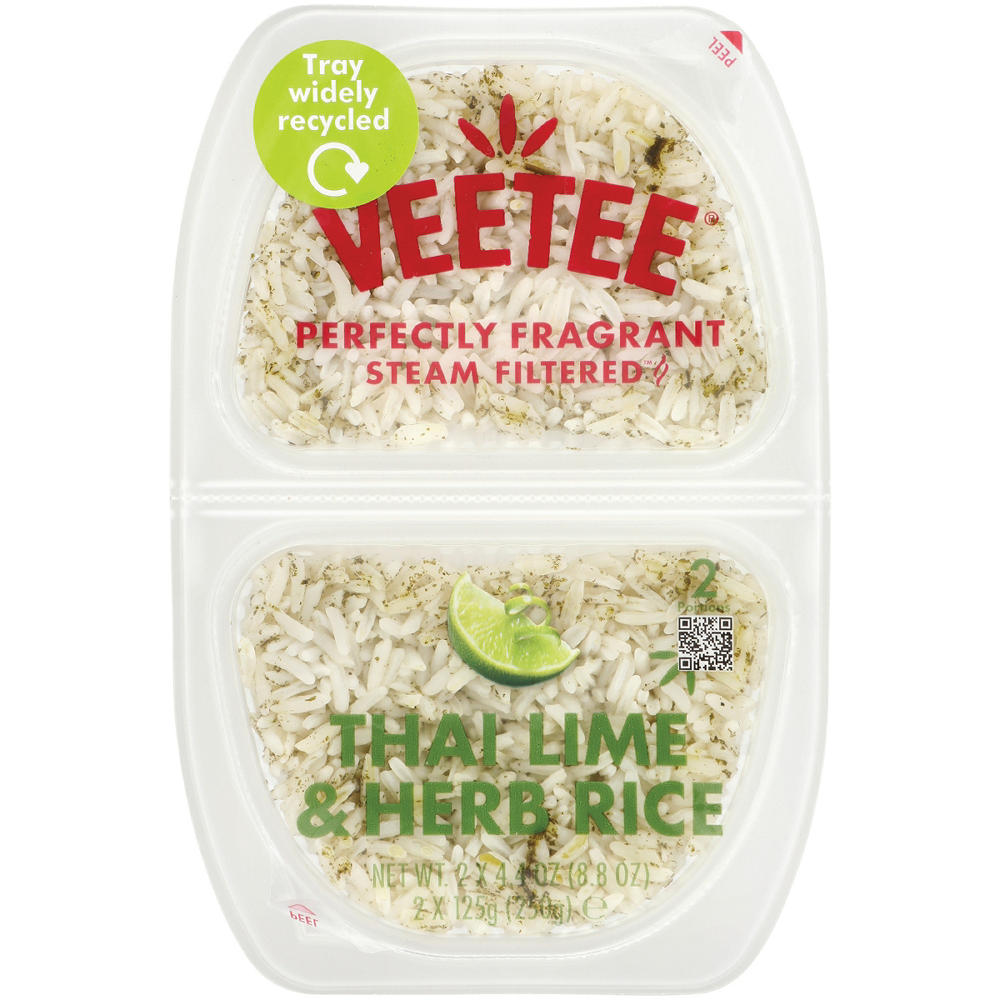 Veetee Thai Lime & Herb Duo Pot, 8.8 oz