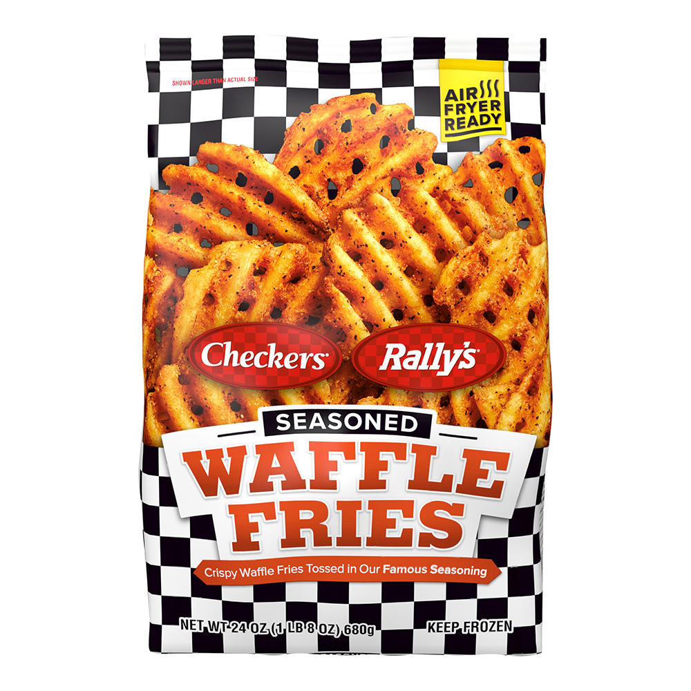 Checkers Rally's Waffle Fries, 24 oz