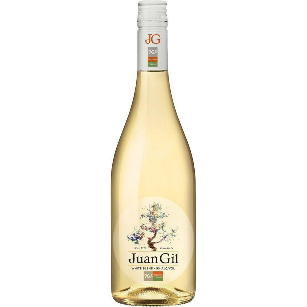 Juan Gil Organic Low Calorie Spanish White Blend Wine, 750 mL