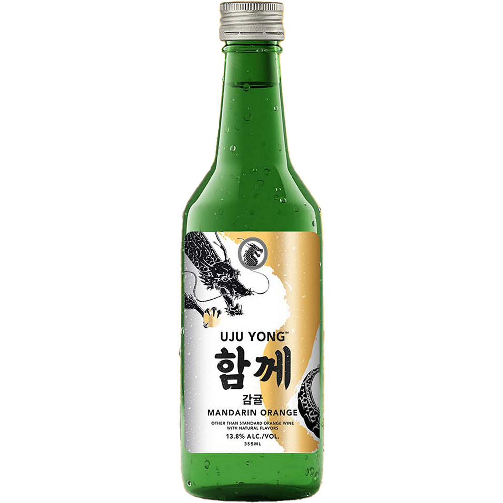 Uju Yong Mandarin Orange Soju, 355 mL
