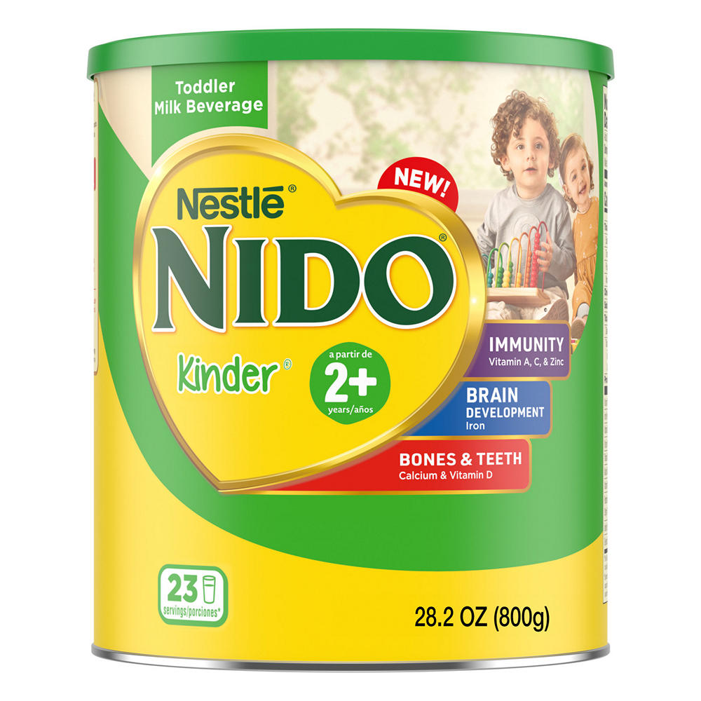 Nestle Nido Kinder 2 Plus Powdered Milk, 28.2 oz