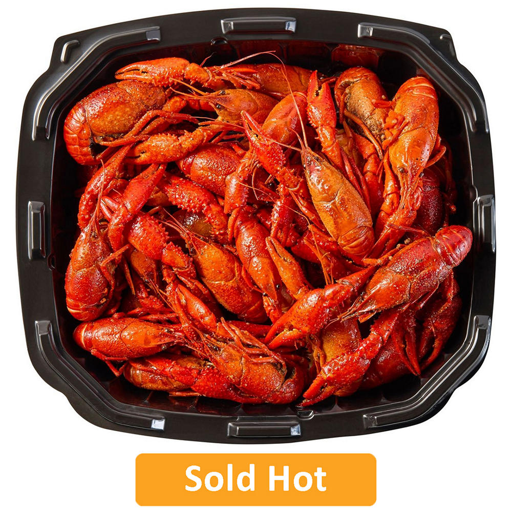 Bayou Boil House by H-E-B Cajun-Seasoned Cooked Crawfish (Sold Hot), Avg. 1.5 lbs