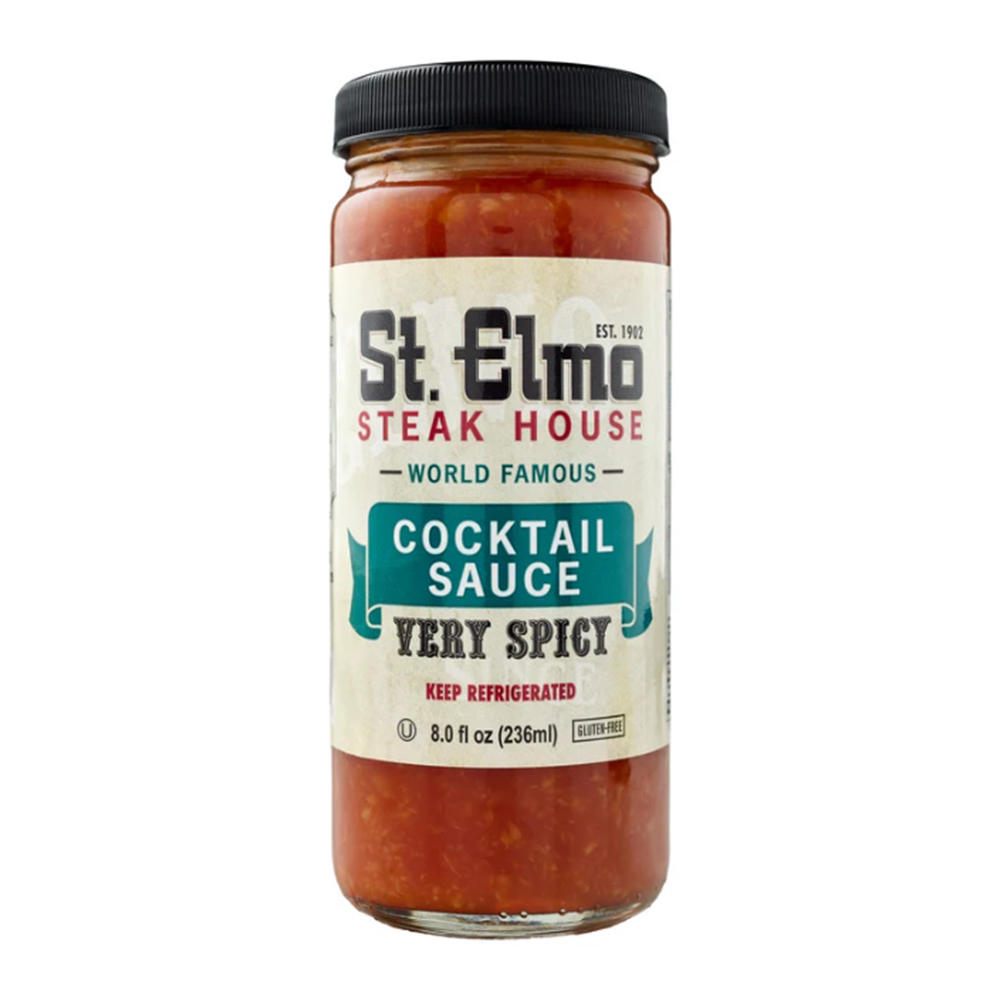 St. Elmo Steak House Cocktail Sauce - Very Spicy, 8 oz