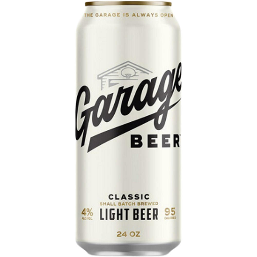 Garage Beer Classic Light Beer, 24 oz