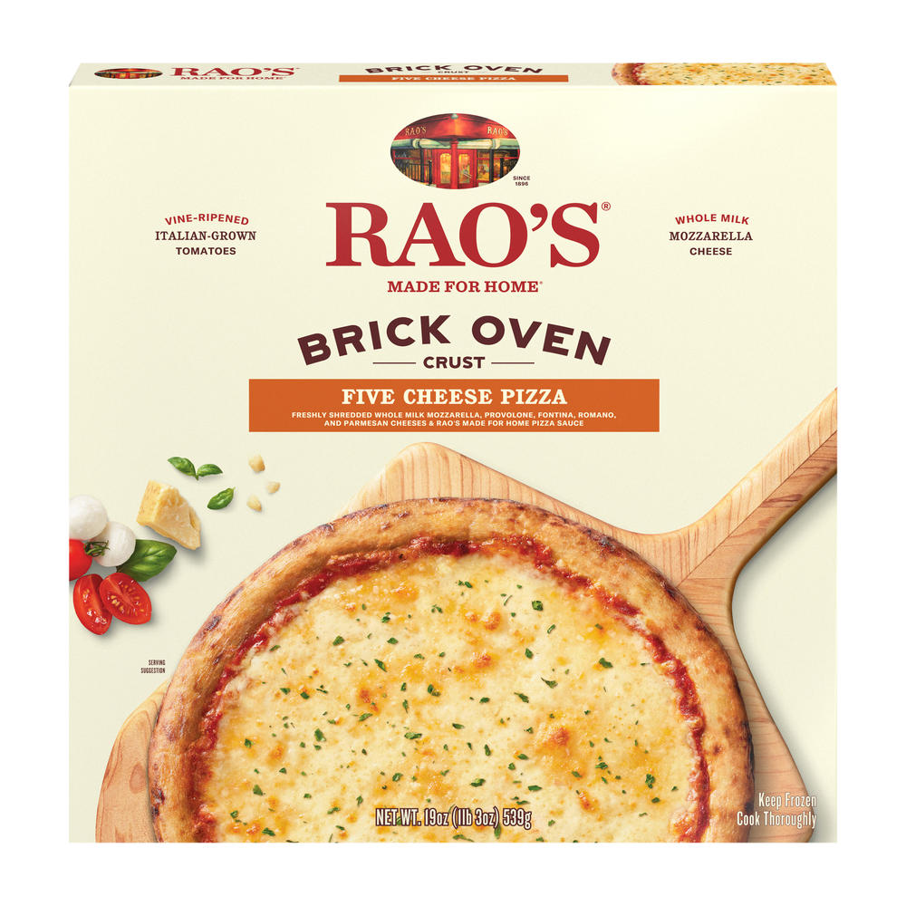 Rao's Homemade Brick Oven Crust Five Cheese Pizza, 19 oz