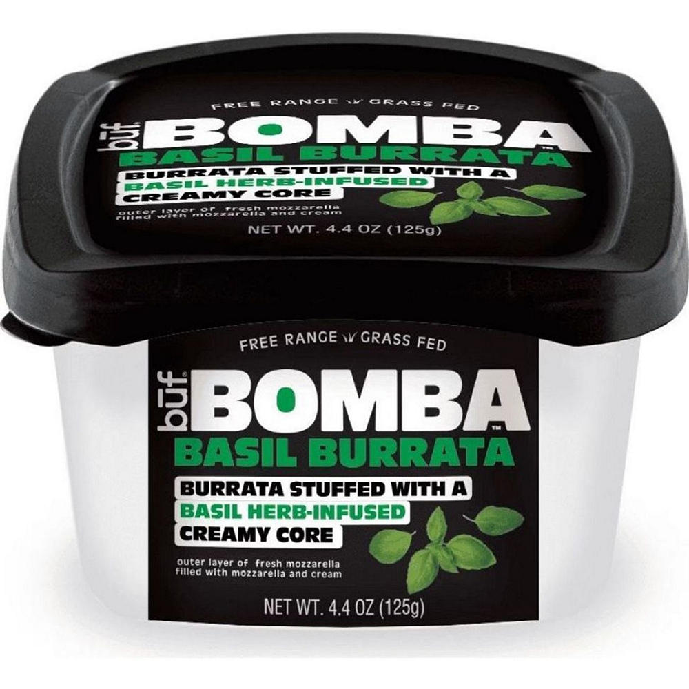 buf Bomba Basil Burrata Cheese, 4.4 oz