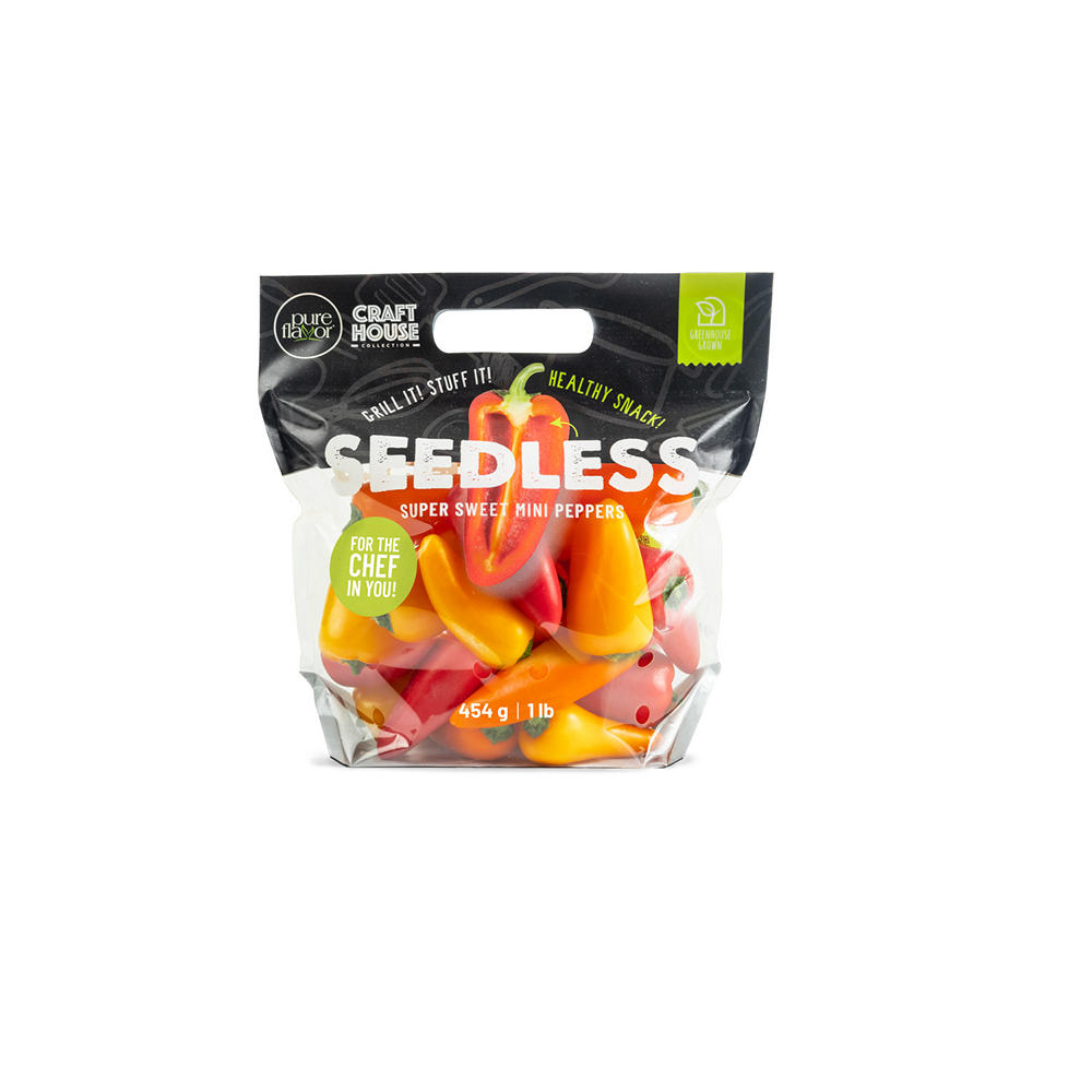 Pure Flavor Fresh Seedless Mini Peppers, 1 lb