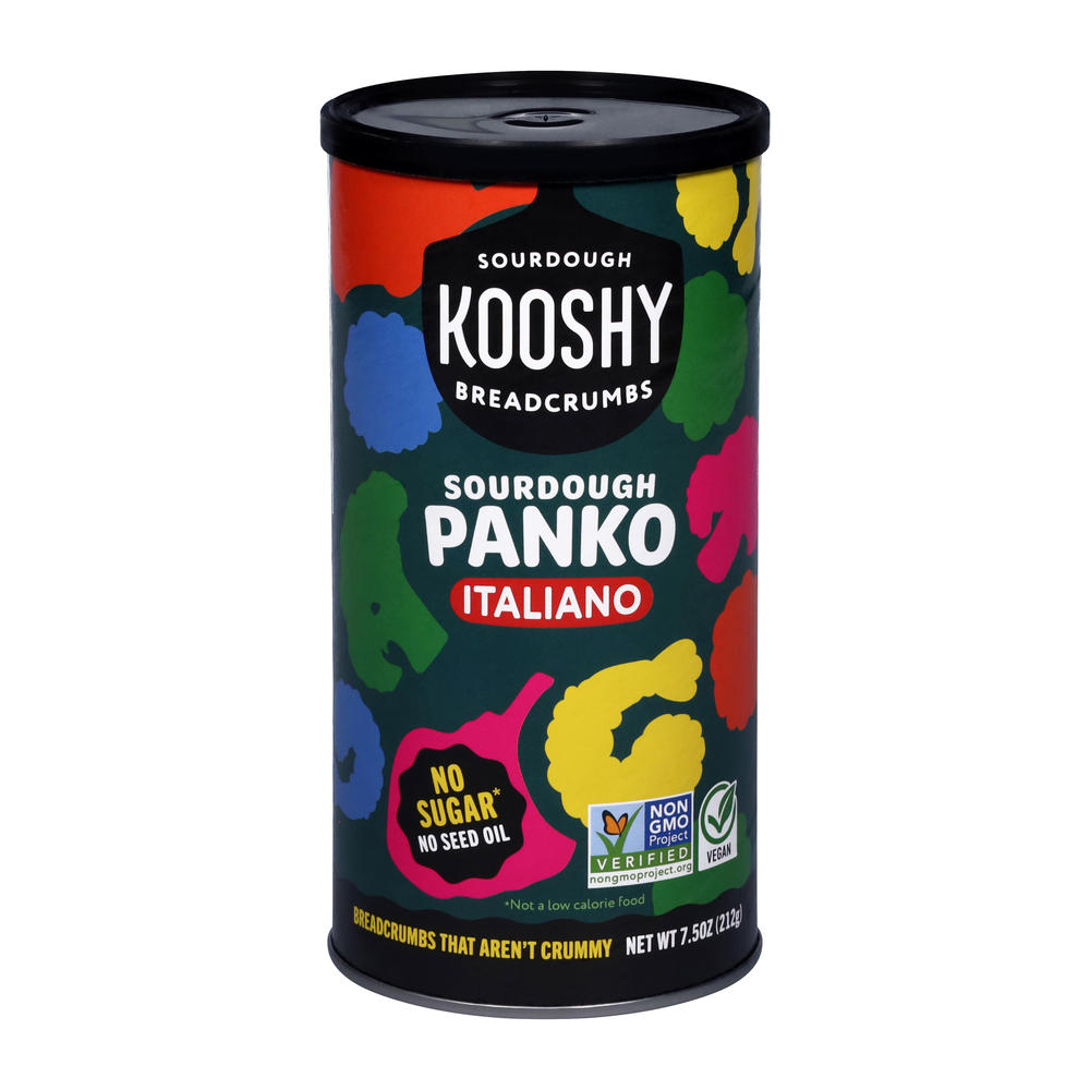 Kooshy Italiano Sourdough Panko Breadcrumbs, 7.5 oz