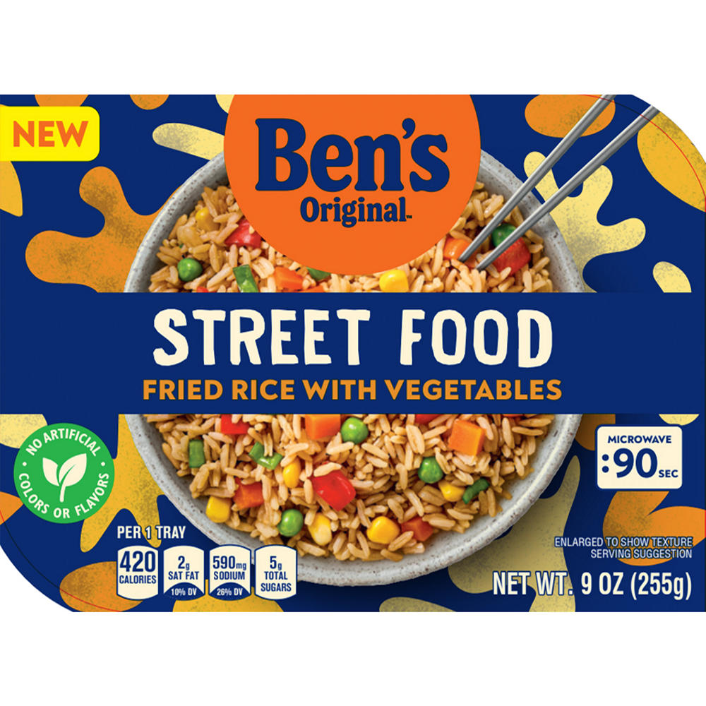 Ben's Original Street Food Fried Rice With Vegetables, 9 oz