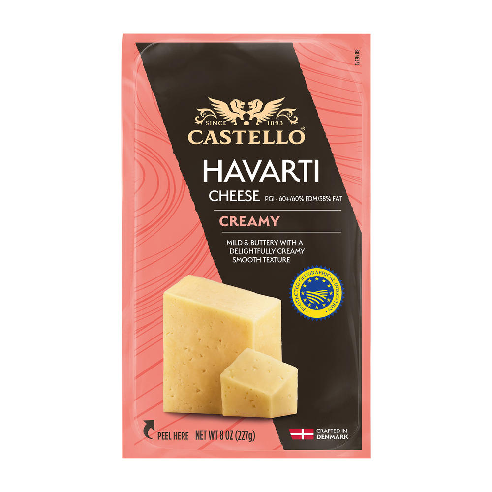Castello Danish Havarti Cheese - Creamy, 8 oz