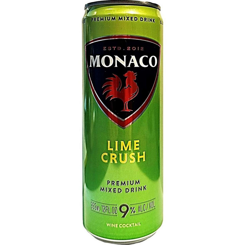 Monaco Lime Crush Wine Cocktail Can, 12 oz