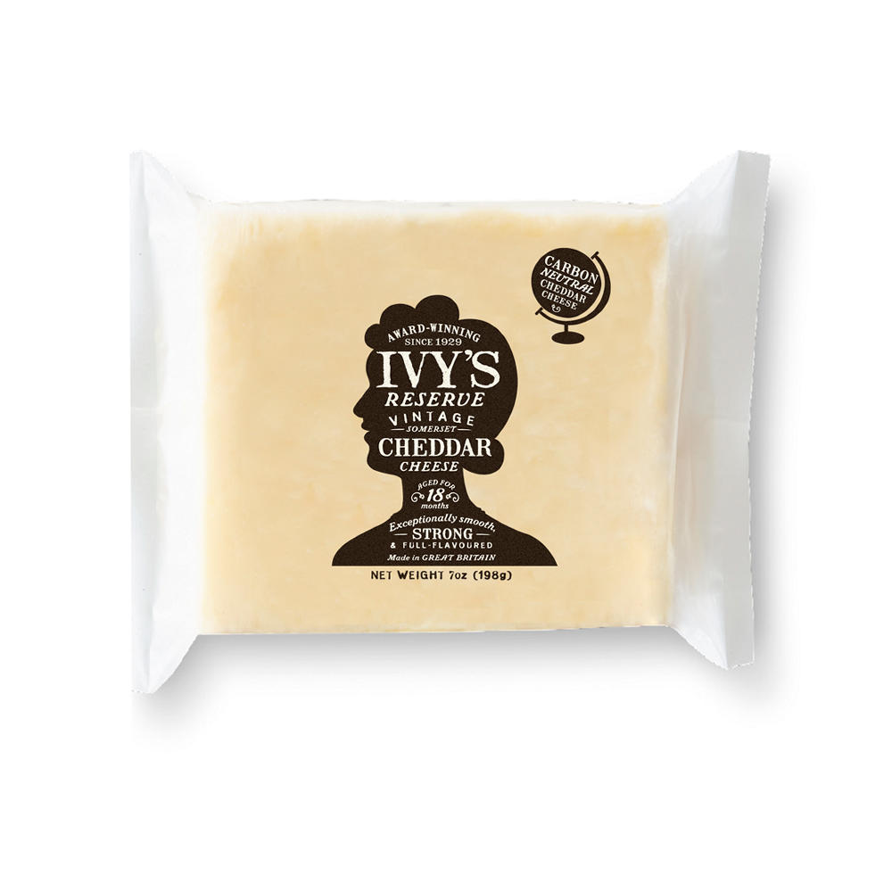Ivy's Reserve Vintage Somerset Cheddar Cheese, 7 oz