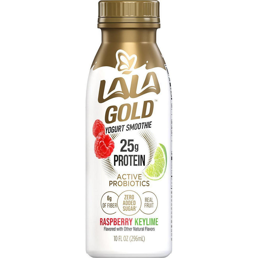 LALA Gold 25g Protein Yogurt Drink - Raspberry Keylime, 10 oz
