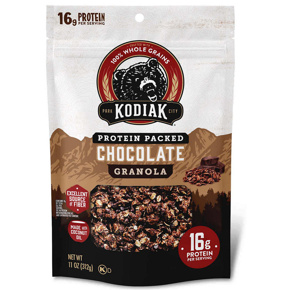 Kodiak 16g Protein Granola - Chocolate, 11 oz