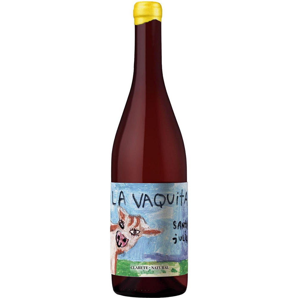 Santa Julia Organic La Vaquita Clarete Natural Argentina Rose Wine, 750 mL