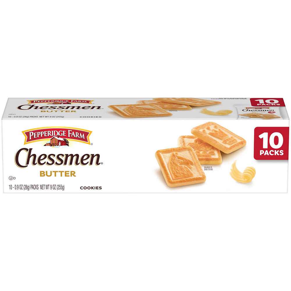 Pepperidge Farm Chessman Butter Cookies, 9 oz
