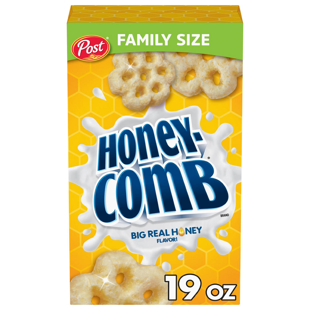 Post Honeycomb Cereal - Family Size, 19 oz
