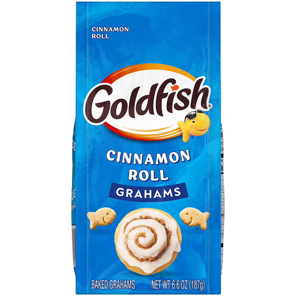 Goldfish Cinnamon Roll Baked Grahams, 6.6 oz