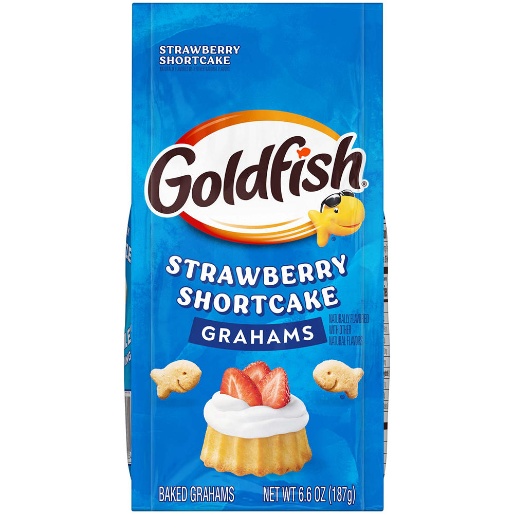 Goldfish Strawberry Shortcake Grahams Baked Snacks, 6.6 oz