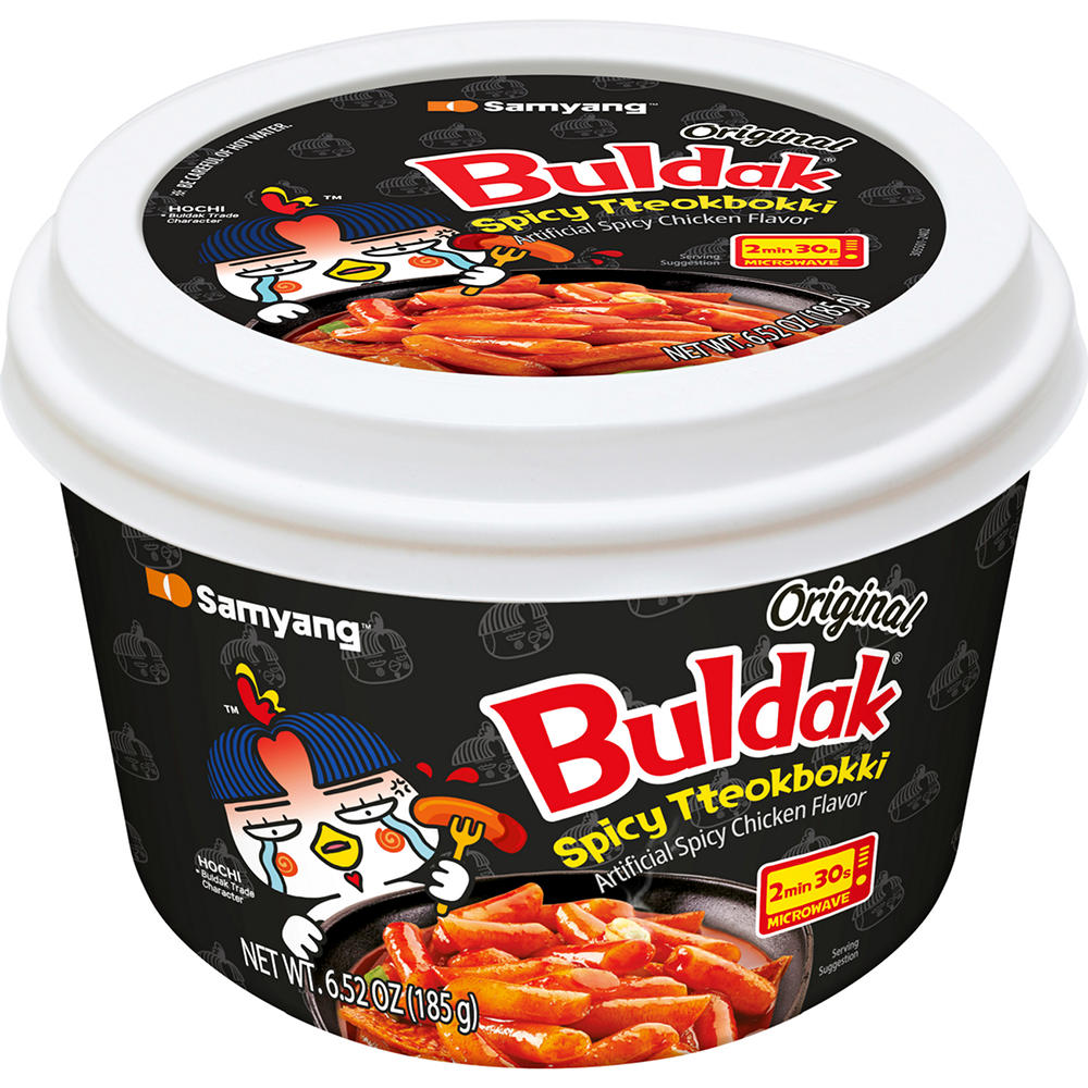 Samyang Buldak Original Spicy Tteokbokki Rice Cake Sticks, 6.52 oz