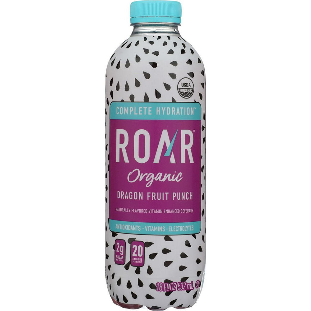 ROAR Organic Dragon Fruit Punch, 18 oz