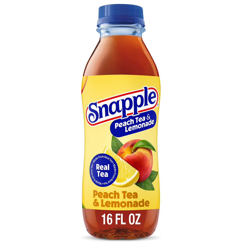Snapple Peach Iced Tea & Lemonade, 16 oz