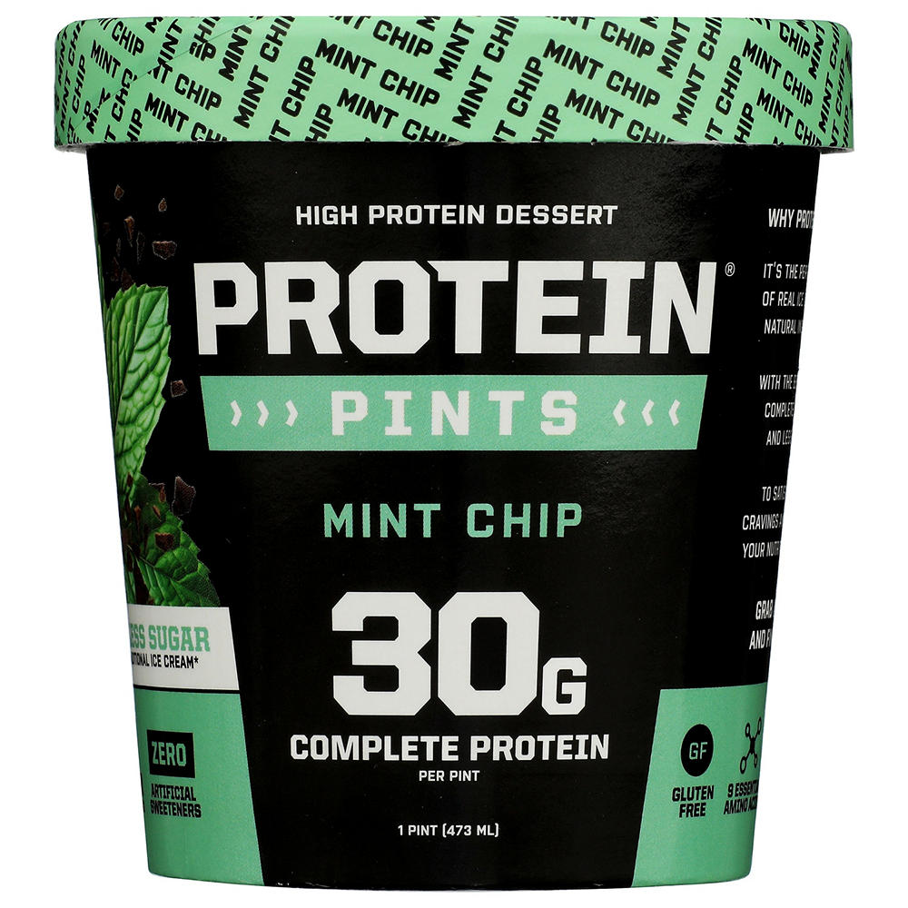 Protein Pints 30g Protein Mint Chip Ice Cream, 1 pt
