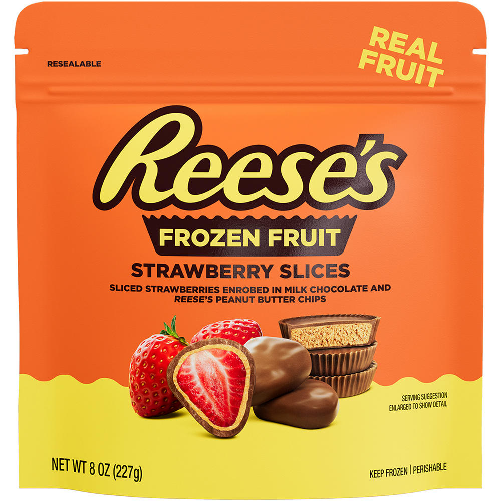 Reese's Frozen Fruit Strawberry Slices, 8 oz