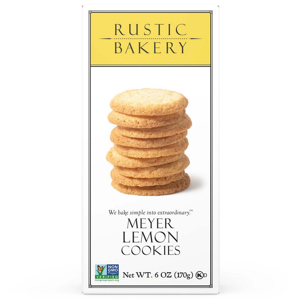 Rustic Bakery Meyer Lemon Cookies, 6 oz