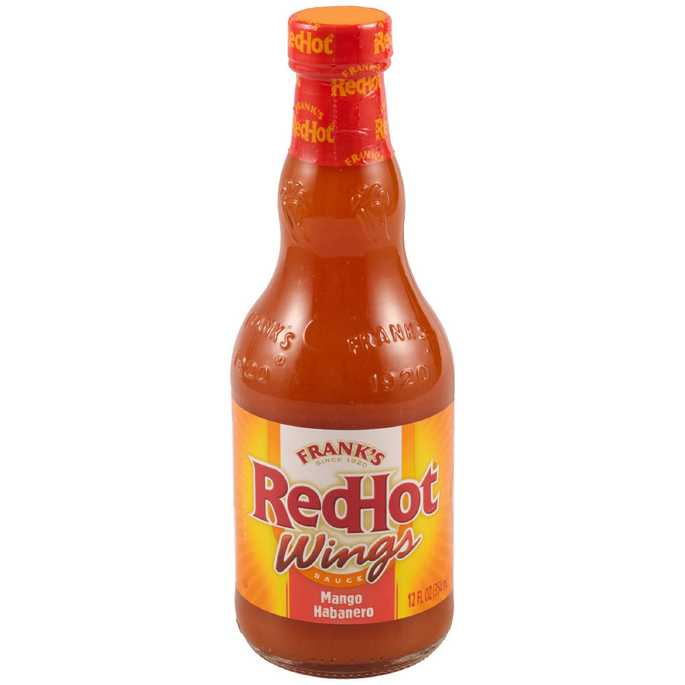 Frank's RedHot Wings Sauce - Mango Habanero, 12 oz