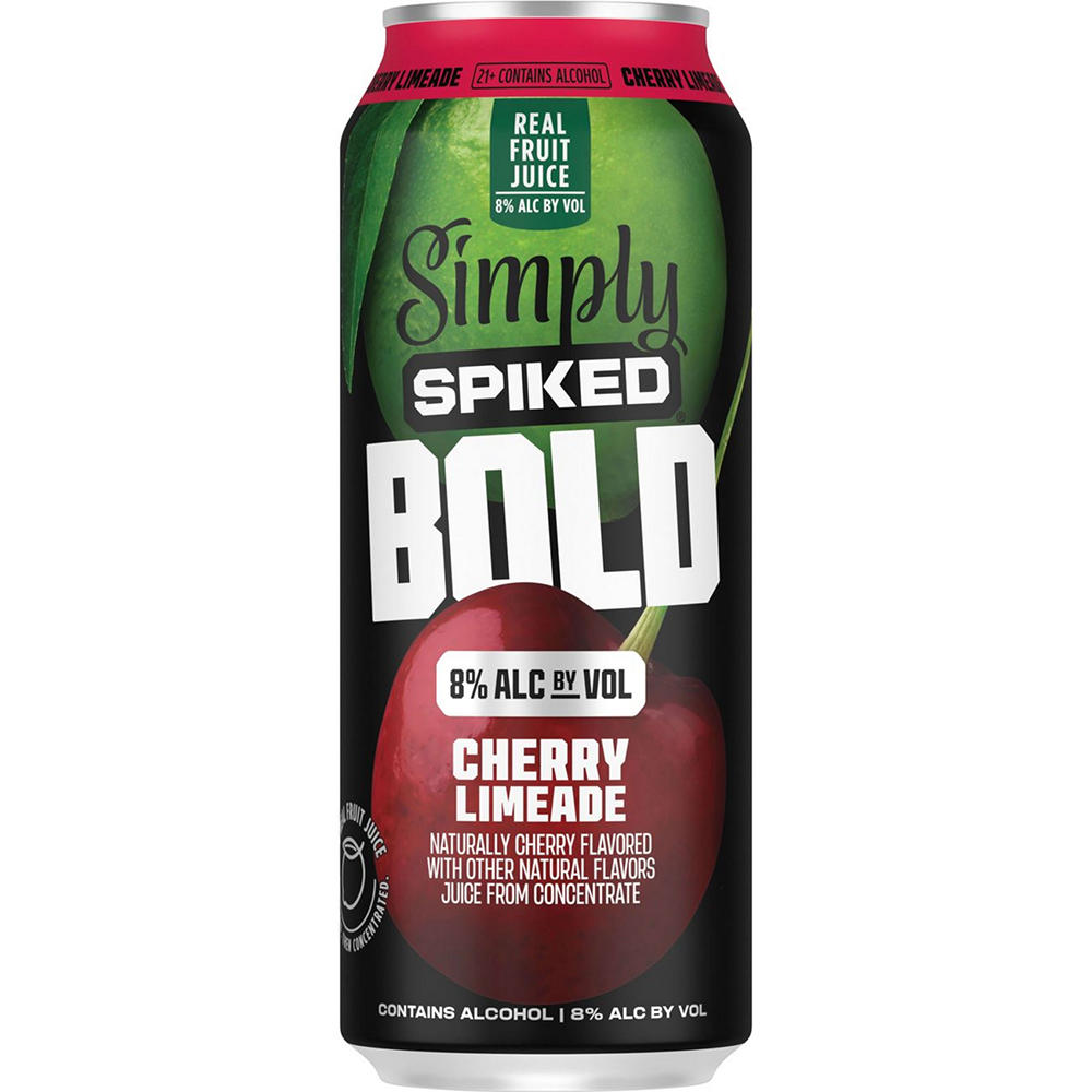 Simply Spiked Bold Cherry Limeade, 24 oz