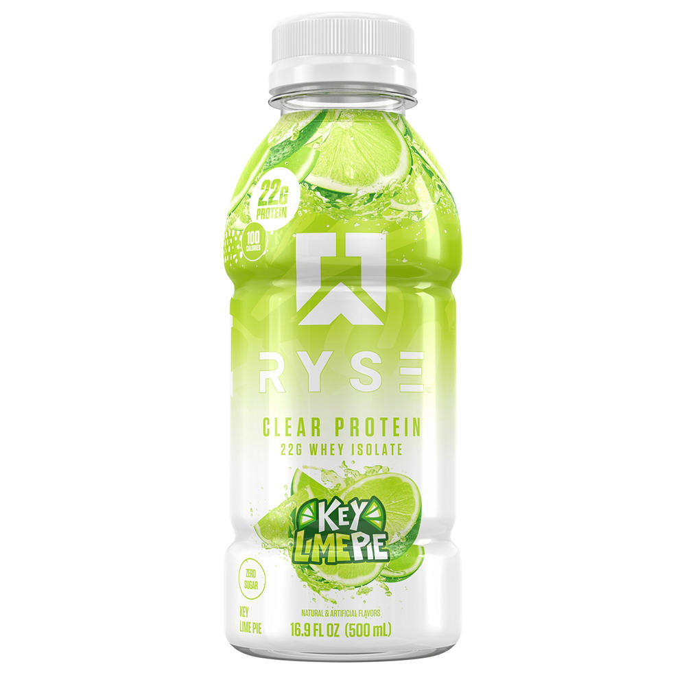 Ryse Clear 22g Protein Drink - Key Lime Pie, 16.9 oz