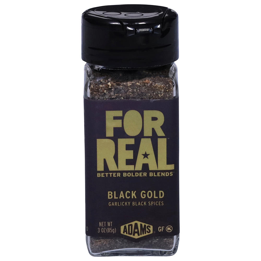 For Real Black Gold Garlicky Black Spices, 3 oz