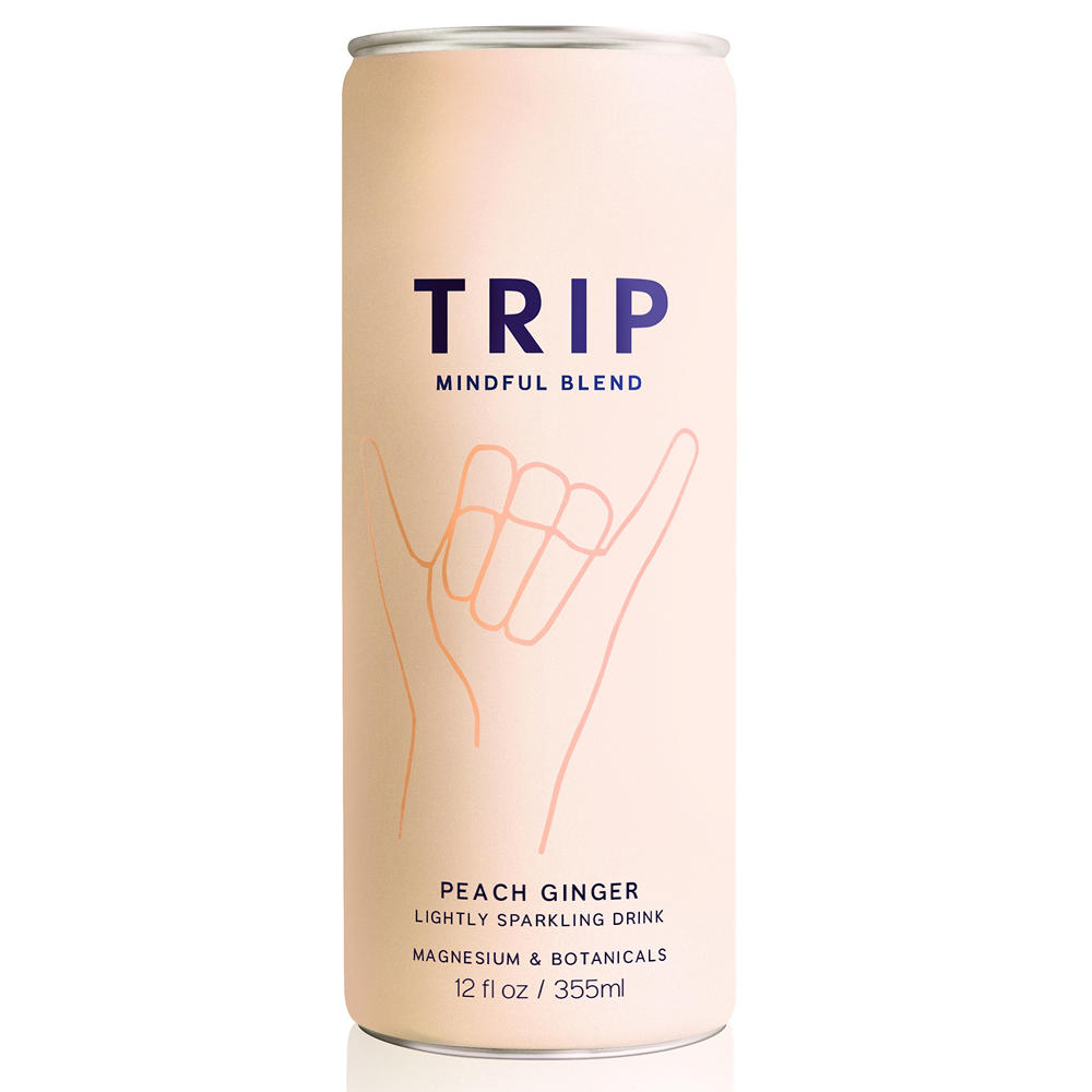 TRIP Mindful Blend Peach Ginger, 12 oz