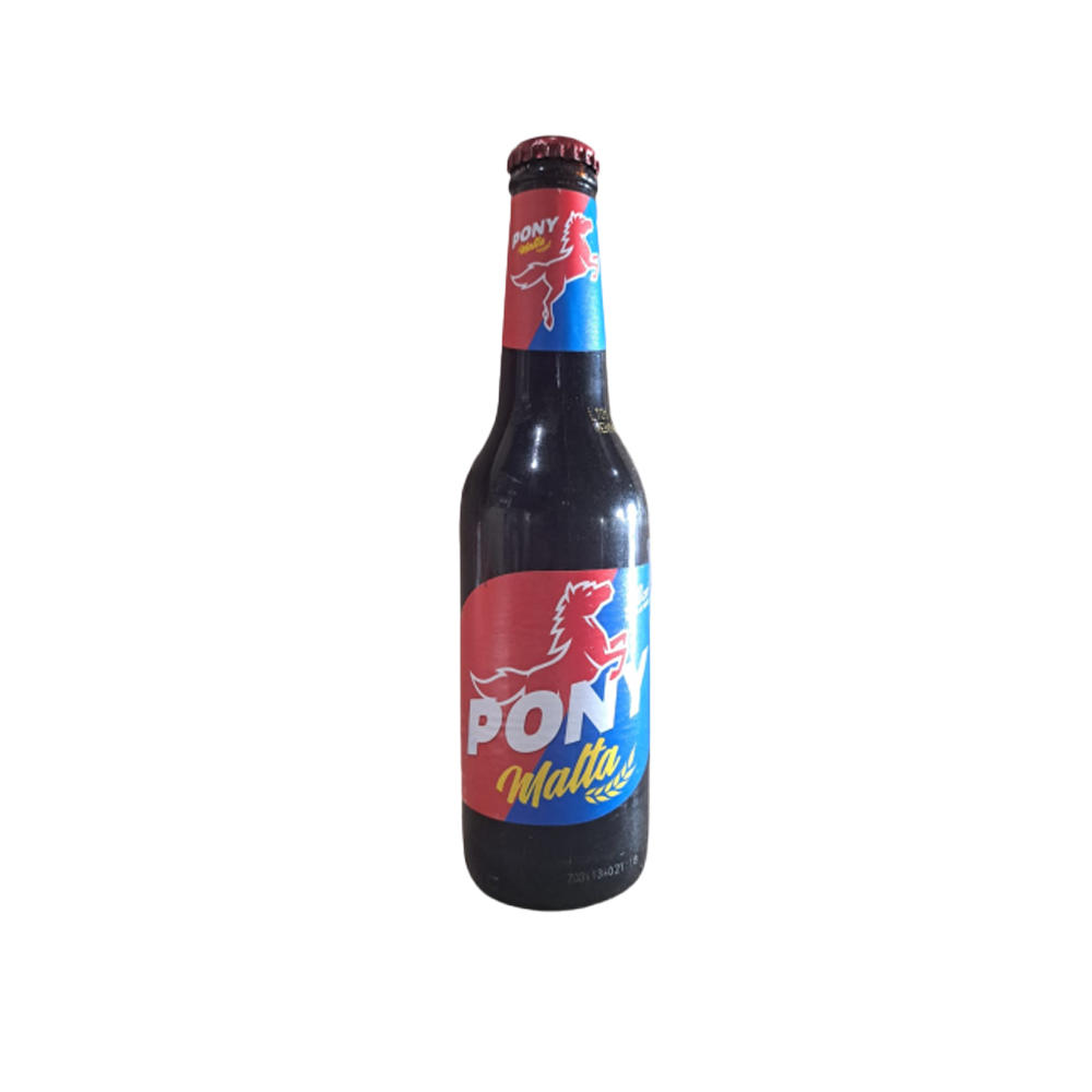 Pony Malta Non-Alcoholic Malt Soft Drink, 12 oz