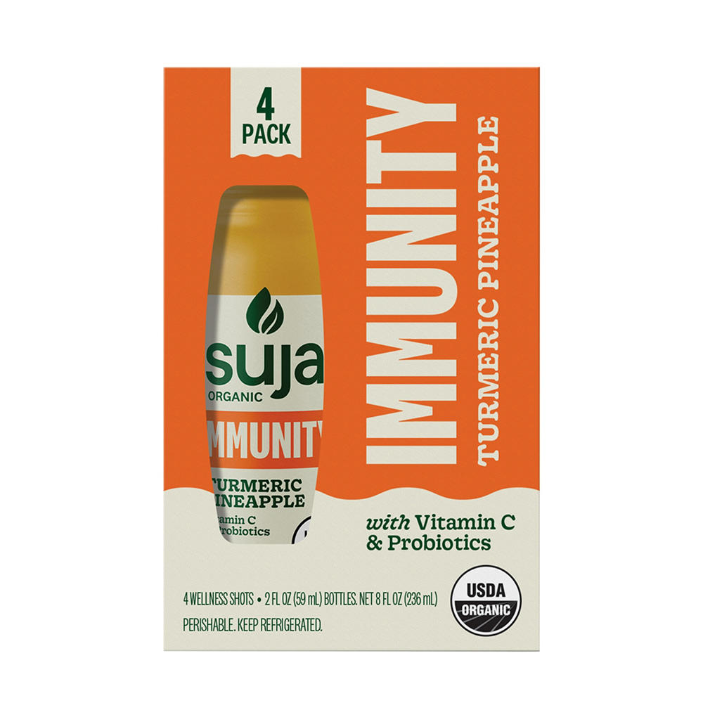 Suja Organic Immunity Defense Wellness Shot - 4 Pack, ea