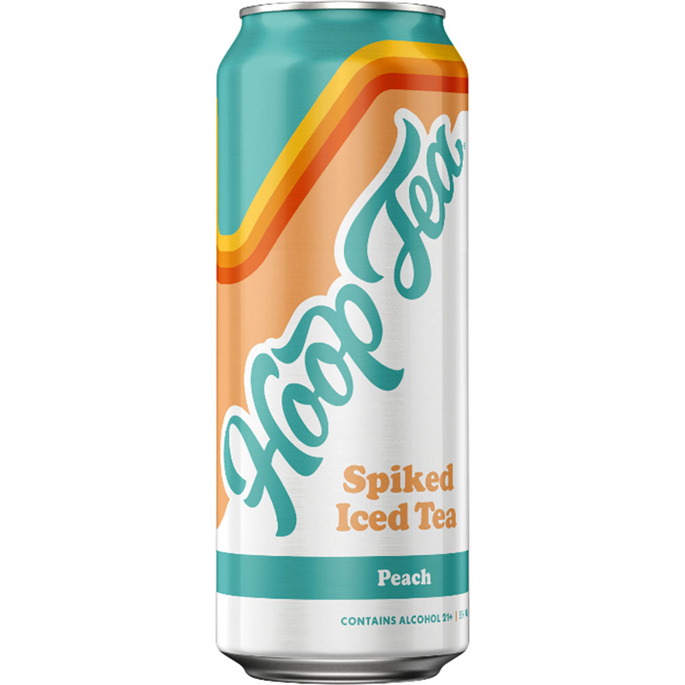 Hoop Tea Spiked Peach Tea Can, 24 oz