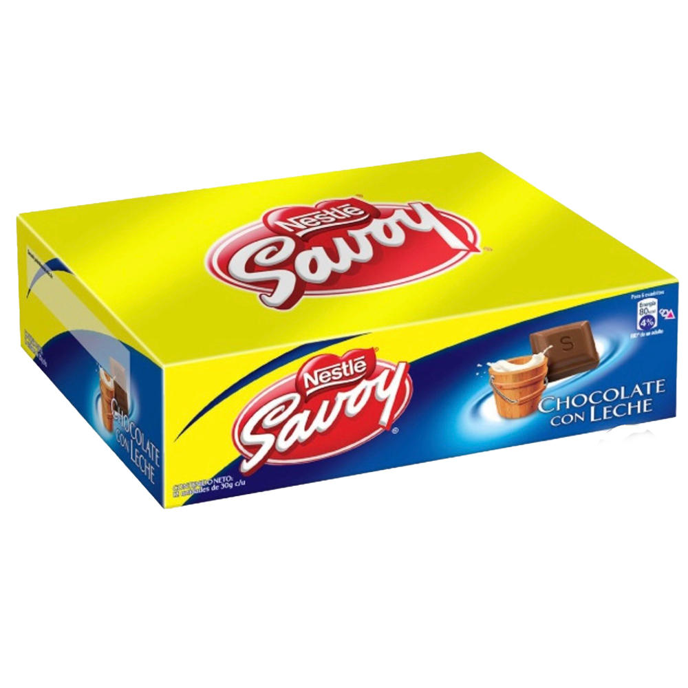 Nestle Savoy Milk Chocolate Candy Bars, 12 ct