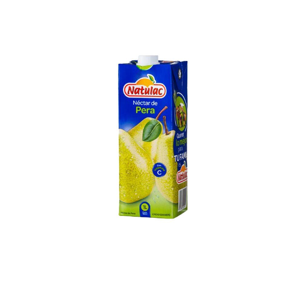 Natulac Pear Nectar Juice, 33.8 oz