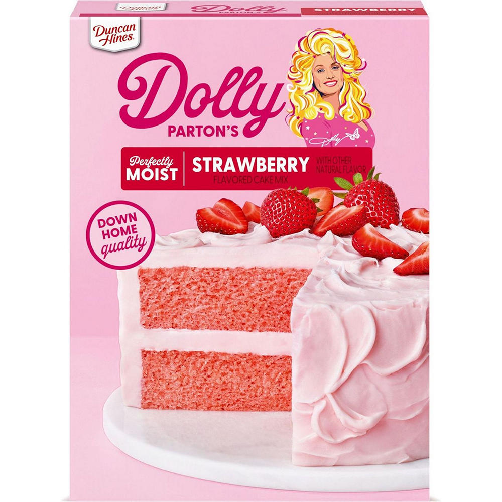 Dolly Parton's Strawberry Cake Mix, 15.25 oz